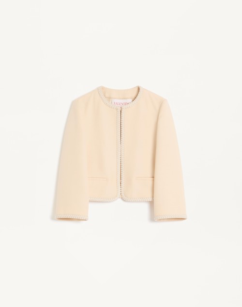 Valentino CHAQUETA DE CREPE COUTURE