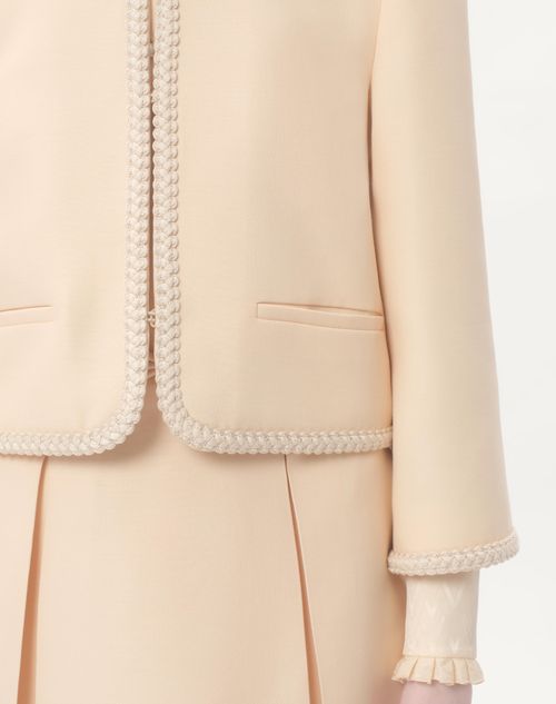 Valentino CHAQUETA DE CREPE COUTURE Ofertas de temporada