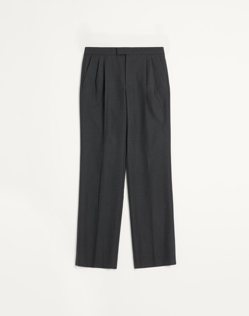 Valentino PANTALONES DE GABARDINA DE LANA