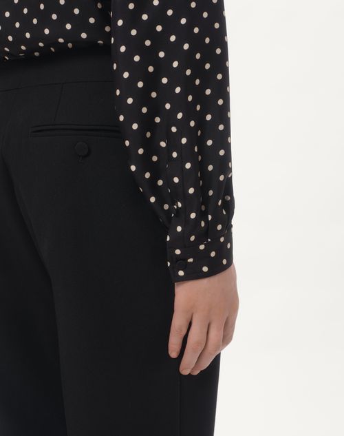 Valentino CAMISA DE SARGA DE SEDA CON ESTAMPADO PLUSDEPOIS Venta caliente