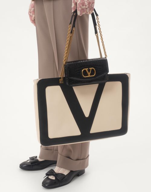Valentino CHAQUETA DE GABARDINA DE LANA CON BOTONADURA SIMPLE Descuento