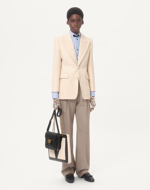 Valentino PANTALONES DE GABARDINA DE LANA Tienda