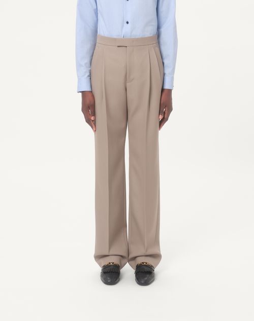 Valentino PANTALONES DE GABARDINA DE LANA Tienda