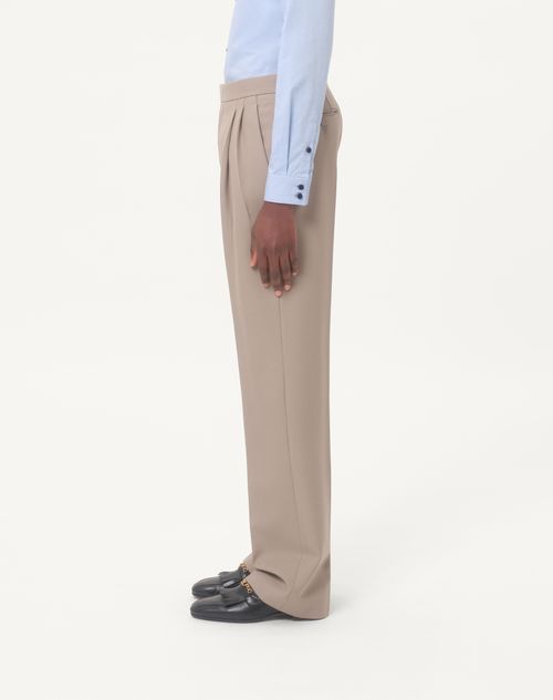 Valentino PANTALONES DE GABARDINA DE LANA Tienda