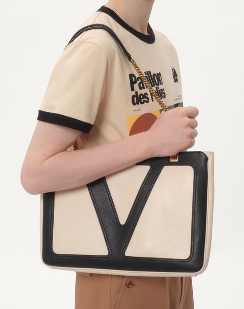 Valentino CAMISETA DE ALGODÓN CON ESTAMPADO PAVILLON DES FOLIES Liquidación