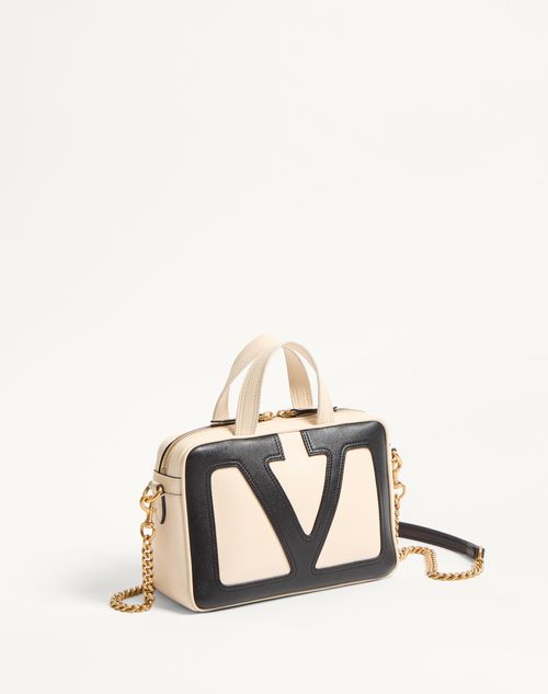 Valentino BOLSO DE MANO VALENTINO GARAVANI VIVA SUPERSTAR DE CUERO NAPA Grandes descuentos