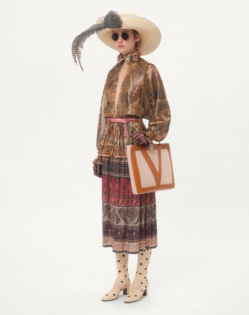 Valentino BOLSO DE COMPRAS GRANDE VALENTINO GARAVANI VIVA SUPERSTAR DE LONA Precios de Black Friday