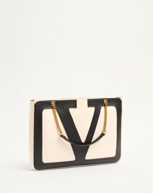Valentino BOLSO DE COMPRAS MEDIANO VALENTINO GARAVANI VIVA SUPERSTAR DE CUERO NAPA En oferta