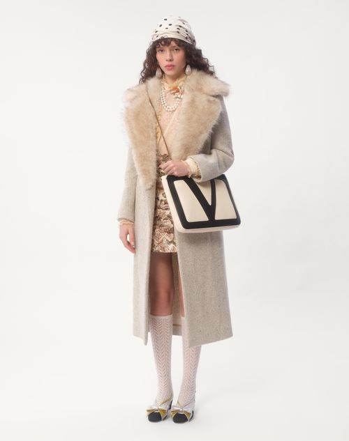 Valentino BOLSO DE COMPRAS MEDIANO VALENTINO GARAVANI VIVA SUPERSTAR DE CUERO NAPA Libre de impuestos