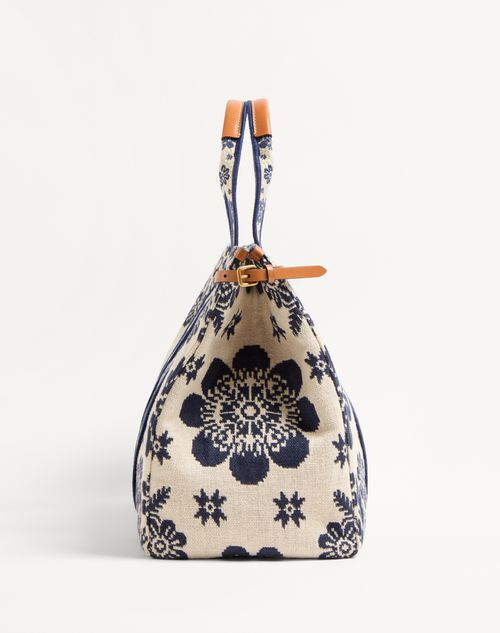 Valentino BOLSO DE MANO VALENTINO GARAVANI ANTIBES DE JACQUARD Última moda