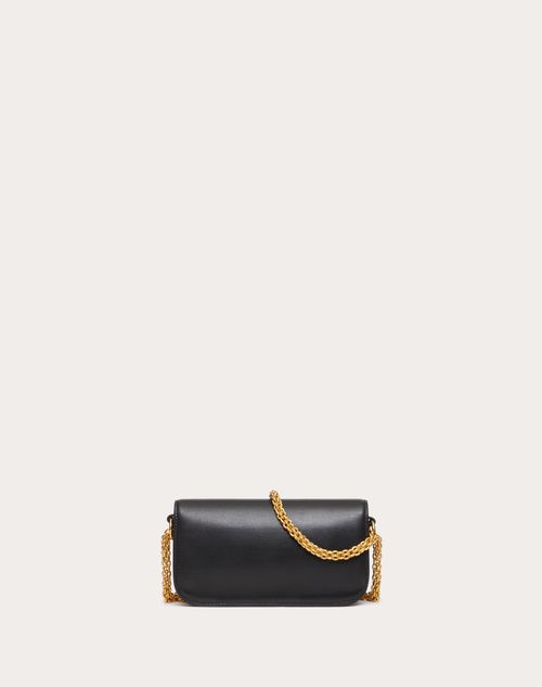 Valentino BOLSO PEQUEÑO DE HOMBRO VALENTINO GARAVANI LOCÒ DE CUERO DE BECERRO Liquidación