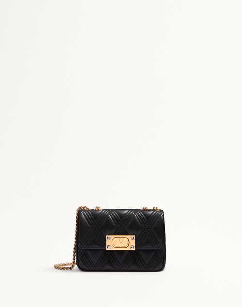 Valentino BOLSO DE HOMBRO PEQUEÑO VALENTINO GARAVANI QUILTIE 67 DE CUERO NAPA ACOLCHADO