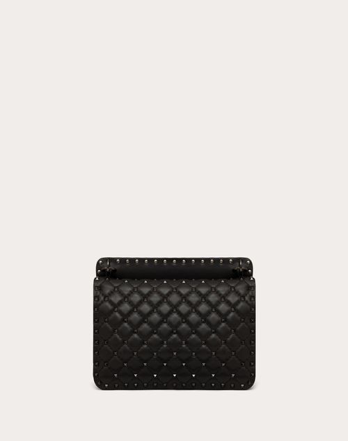 Valentino BOLSO MEDIANO ROCKSTUD SPIKE DE NAPA Venta caliente