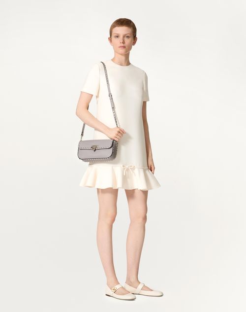 Valentino BOLSO BANDOLERA VALENTINO GARAVANI ROCKSTUD DE CUERO DE BECERRO GRANEADO Tienda