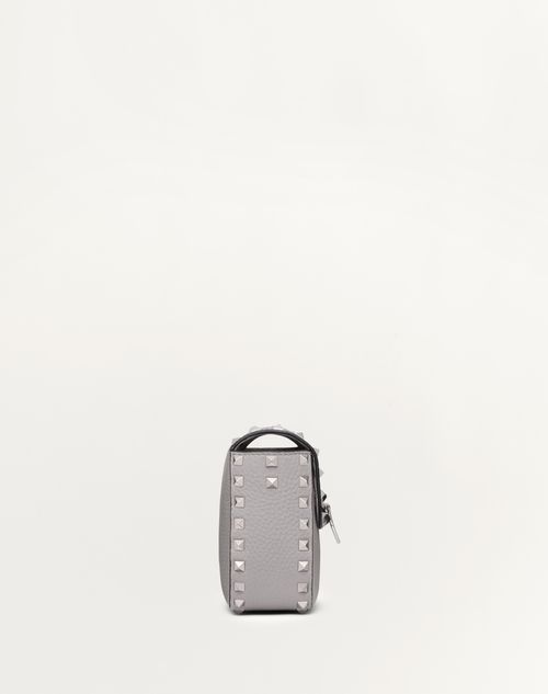 Valentino BOLSO BANDOLERA VALENTINO GARAVANI ROCKSTUD DE CUERO DE BECERRO GRANEADO Tienda