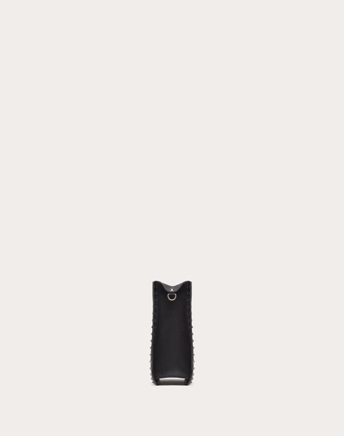 Valentino BOLSO HOBO ROCKSTUD DE VALENTINO GARAVANI DE CUERO DE BECERRO GRANULADO Liquidación