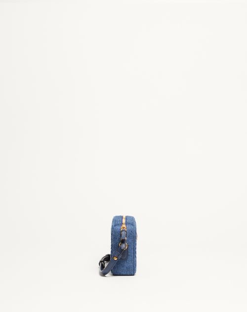 Valentino MINIBOLSO DE HOMBRO VALENTINO GARAVANI ALLTIME DE MEZCLILLA Envío gratis