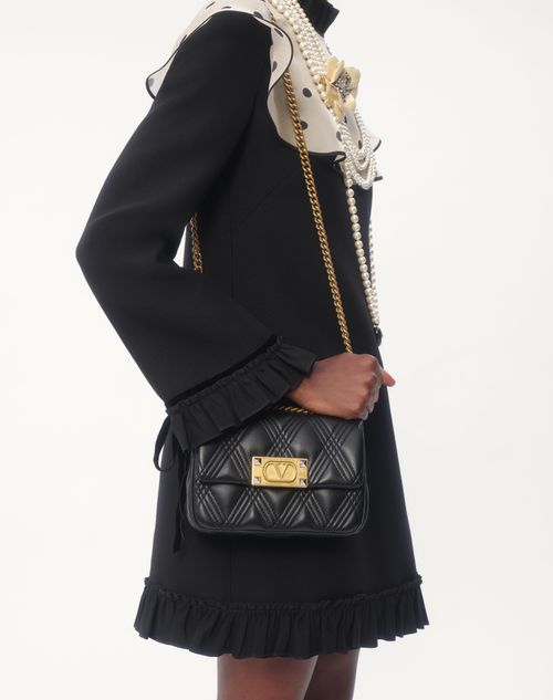 Valentino VESTIDO CORTO DE CREPE COUTURE Precios de Black Friday