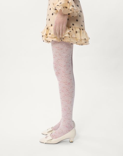 Valentino VESTIDO CORTO DE ORGANZA CON ESTAMPADO DE LUNARES Última moda