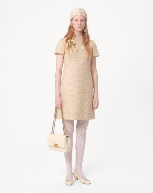 Valentino VESTIDO CORTO DE TOUTE LA V LUREX JACQUARD Ofertas de temporada
