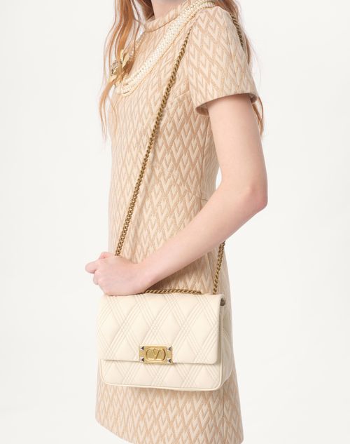 Valentino VESTIDO CORTO DE TOUTE LA V LUREX JACQUARD Ofertas de temporada