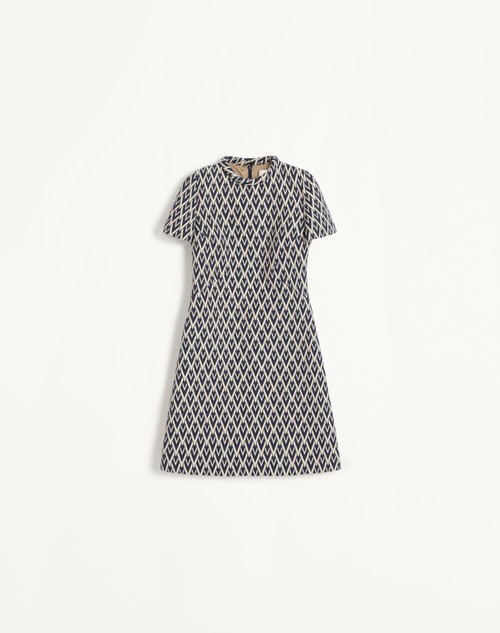 Valentino VESTIDO CORTO DE JACQUARD TOUTE LA V