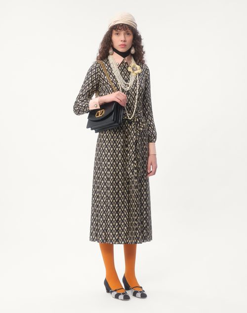 Valentino VESTIDO MIDI DE SARGA TOUTE LA V En línea