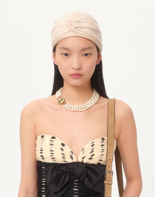 Valentino TOP DE CHIFÓN CON ESTAMPADO PLUSDEPOIS En oferta