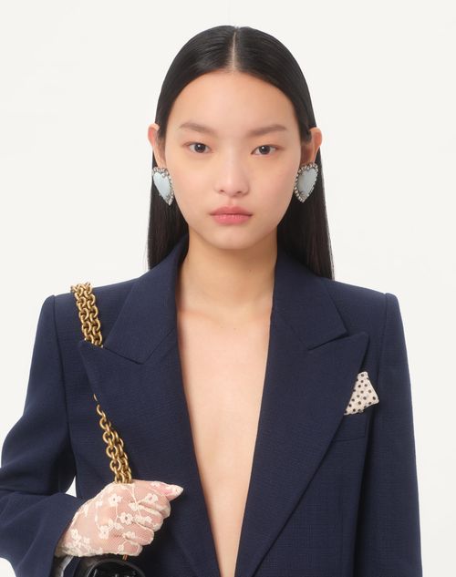 Valentino CHAQUETA DE VISCOSA CON LAZO Rebajas baratas