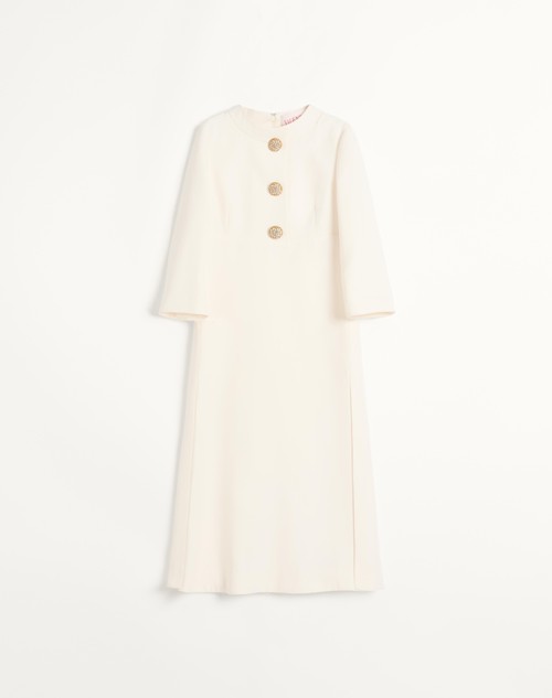 Valentino VESTIDO MIDI DE CREPE COUTURE Último día