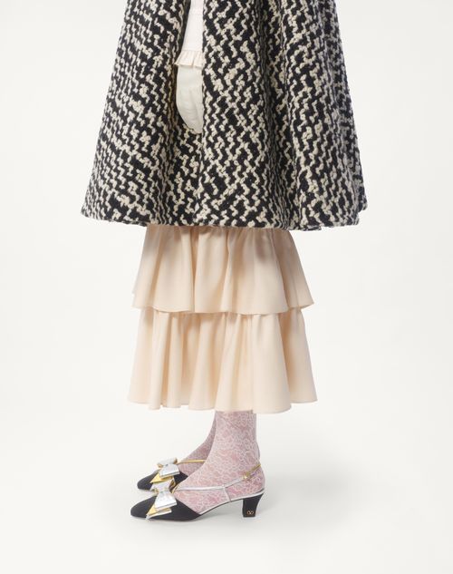 Valentino FALDA DE SHANTUNG Oferta especial de fábrica
