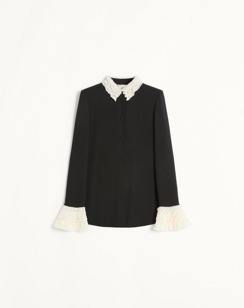Valentino BLUSA DE GEORGETTE Grandes descuentos
