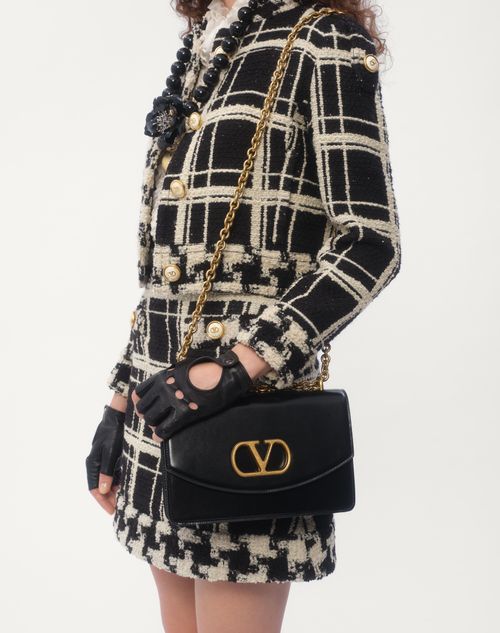 Valentino CHAQUETA MARINERA DE MACRO CHECK TWEED Tienda de fábrica