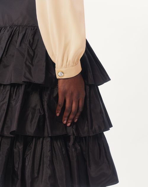 Valentino CAMISA DE CREPE DE CHINE Precios de Black Friday