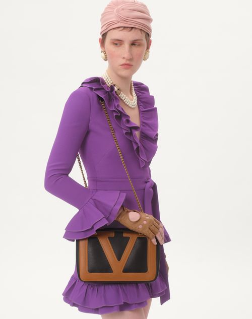 Valentino VESTIDO CORTO DE CREPE COUTURE Descuento por venta flash