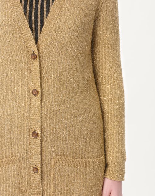 Valentino CARDIGAN DE LUREX Precio ultrabajo