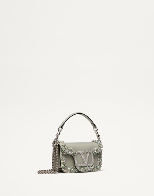Valentino BOLSO DE HOMBRO PEQUEÑO VALENTINO GARAVANI LOCÒ BORDADO Gran oferta
