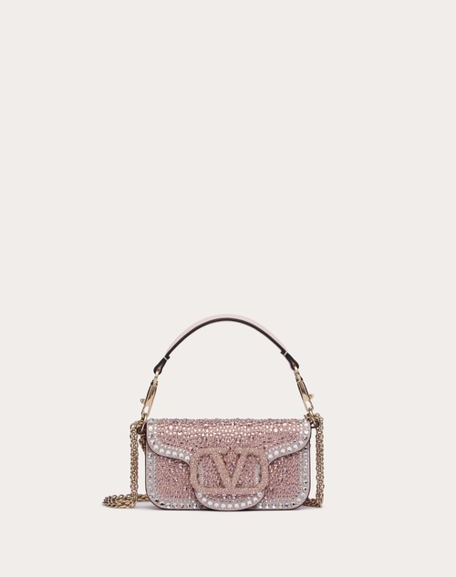 Valentino BOLSO PEQUEÑO DE HOMBRO VALENTINO GARAVANI LOCÒ CON ESTRÁS Rebajas baratas
