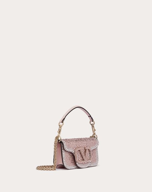 Valentino BOLSO PEQUEÑO DE HOMBRO VALENTINO GARAVANI LOCÒ CON ESTRÁS Rebajas baratas