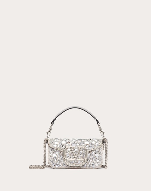 Valentino BOLSO PEQUEÑO DE HOMBRO VALENTINO GARAVANI LOCÒ CON CRISTALES