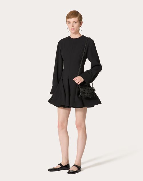 Valentino BOLSO DE HOMBRO PEQUEÑO VALENTINO GARAVANI LOCÒ BORDADO DE CUERO DE ANGUILA Tienda