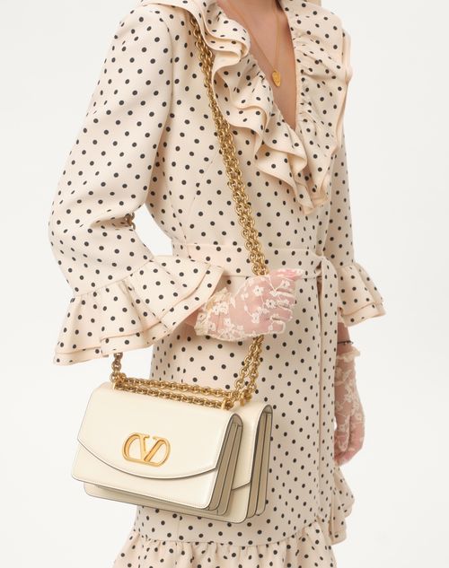 Valentino VESTIDO CORTO DE CREPE COUTURE CON ESTAMPADO PLUSDEPOIS Solo hoy