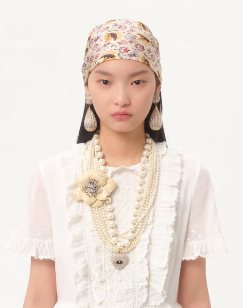 Valentino VESTIDO CORTO DE ORGANZA BORDADO Envío internacional gratuito