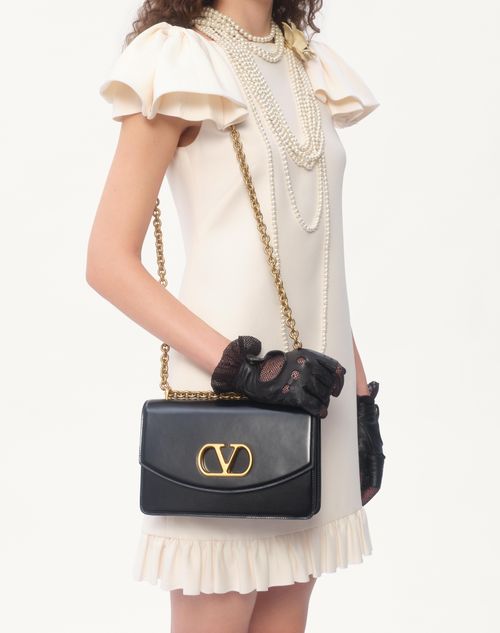 Valentino VESTIDO CORTO DE CREPE COUTURE Tienda de fábrica