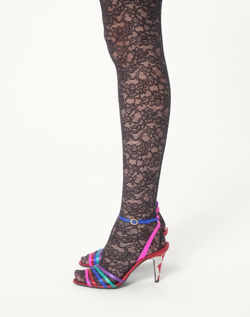 Valentino VESTIDO CORTO DE ORGANZA BORDADO En oferta