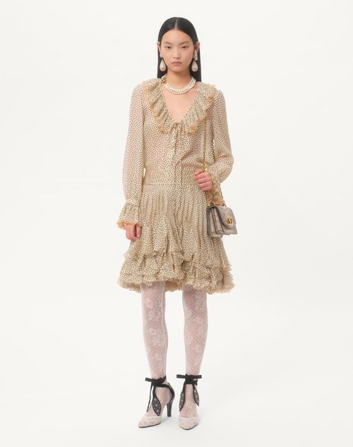 Valentino CAMISA DE LIGHT GEORGETTE CON ESTAMPADO PLUSDEPOIS Descuento por venta flash