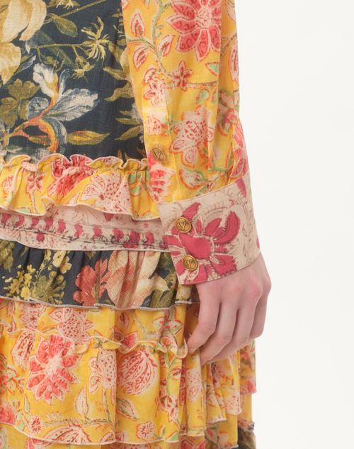 Valentino CAMISA DE MUSSOLA PAISLEY SPECULARE VOYAGE IMAGINAIRE Precio ultrabajo