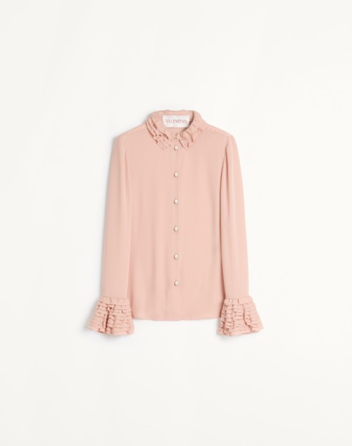 Valentino BLUSA DE GEORGETTE Rebajas