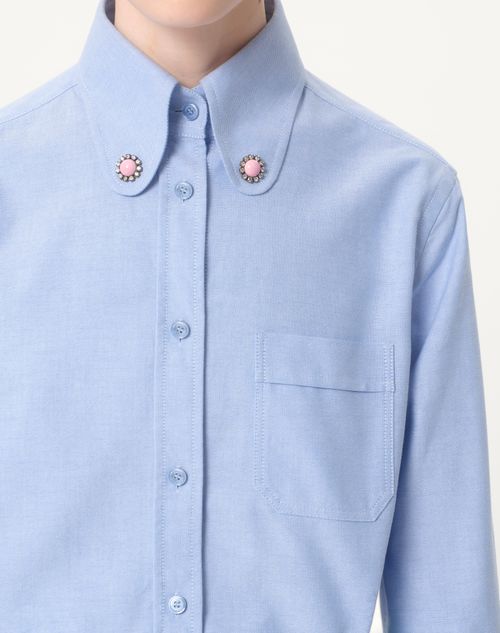 Valentino CAMISA DE ALGODÓN Venta caliente