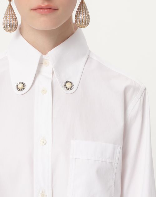 Valentino CAMISA DE POPELINA DE ALGODÓN Gran oferta